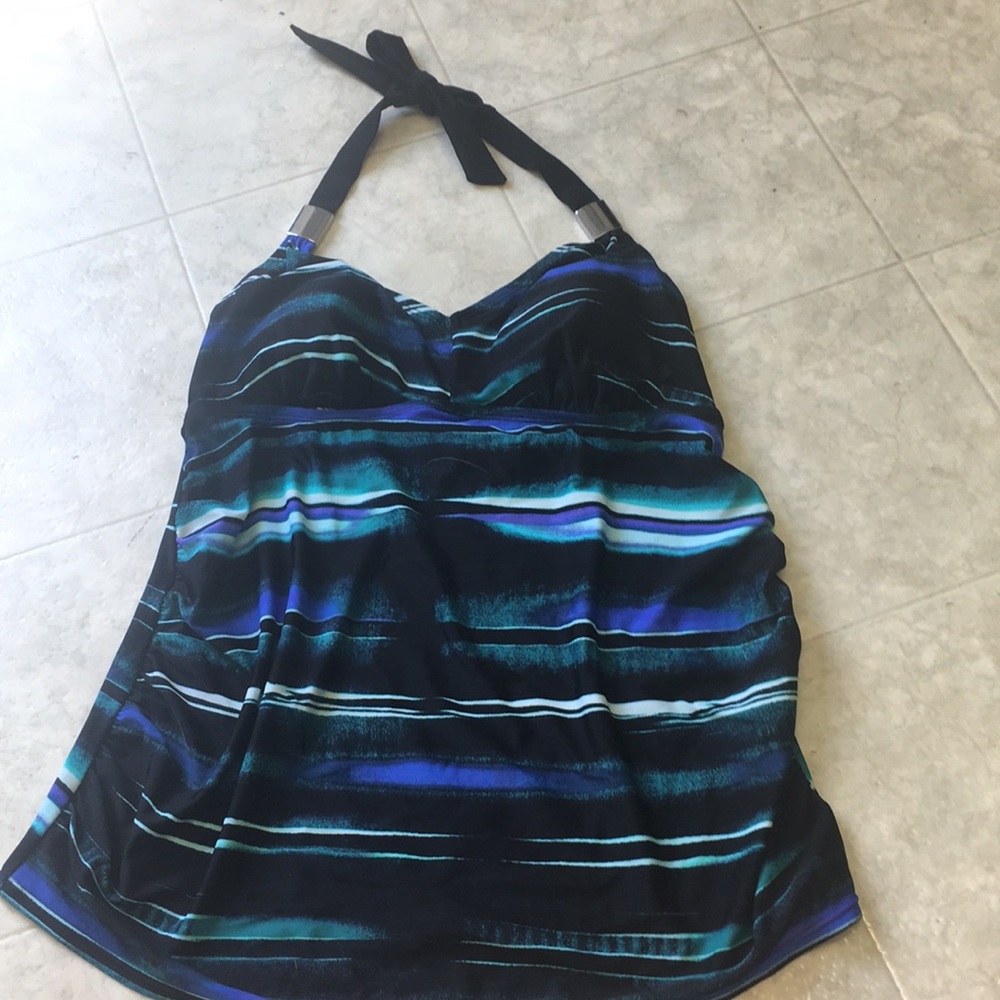 Small maternity swim tankini top